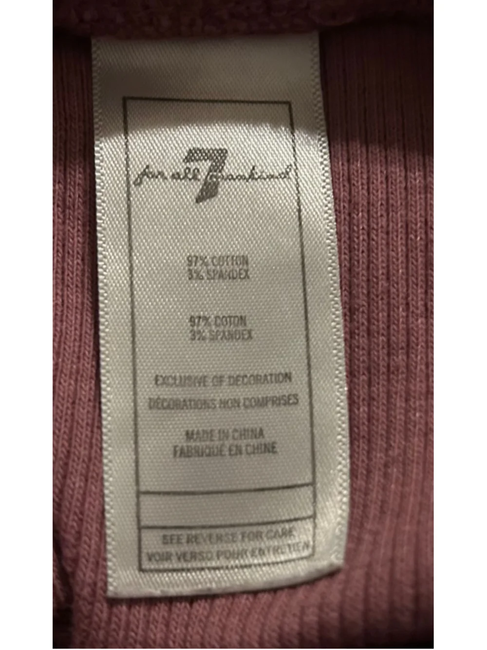 7 For All Mankind this pre